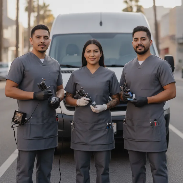 Tatuador equipe em Araucaria